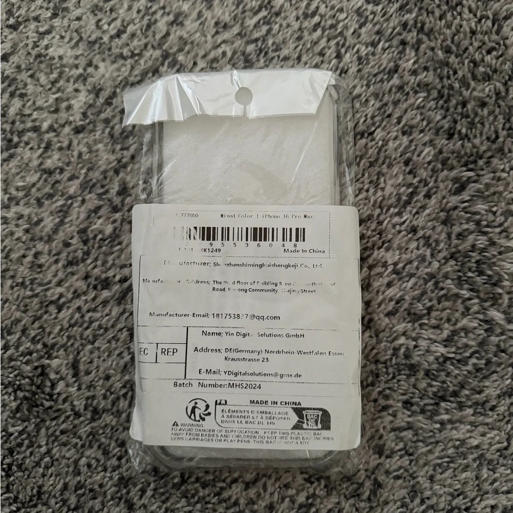 New in package! iPhone 16 Pro Max Claw Game Hello Kitty Case